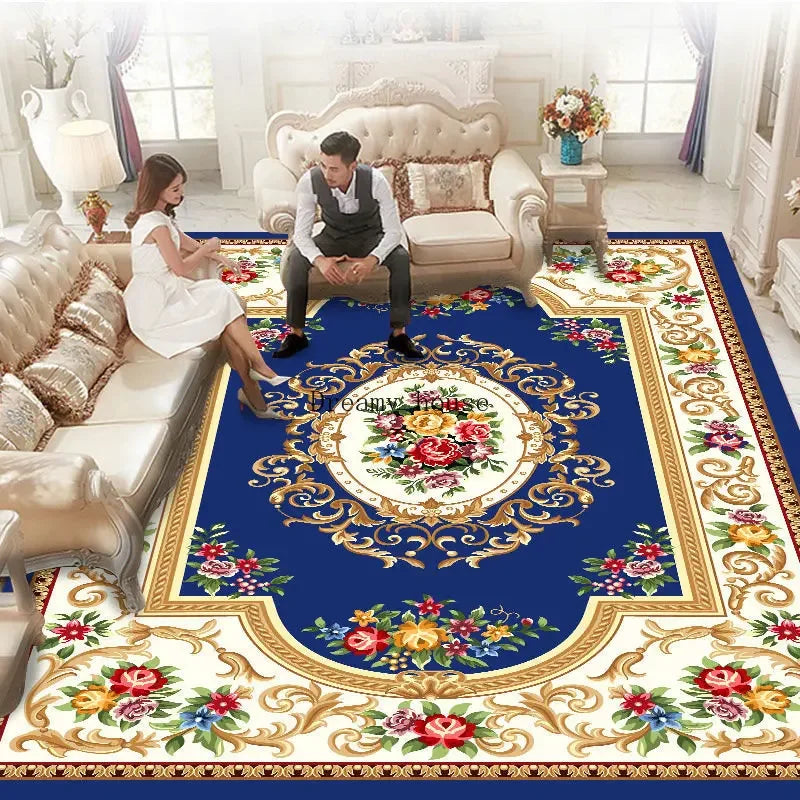 Luxury European Carpets for Living Room, Bedroom 200x300 Large Area Rugs Rug Washable