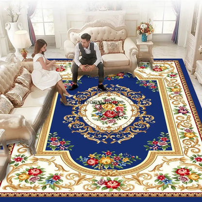 Luxury European Carpets for Living Room, Bedroom 200x300 Large Area Rugs Rug Washable