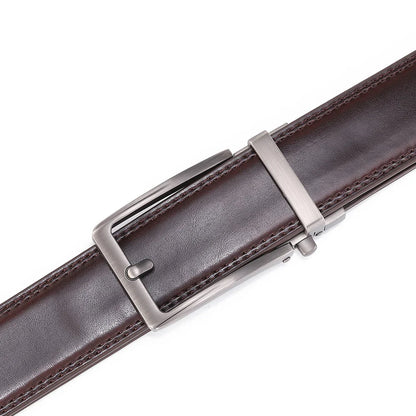 Men Luxury Buckle Genuine Leather Belt