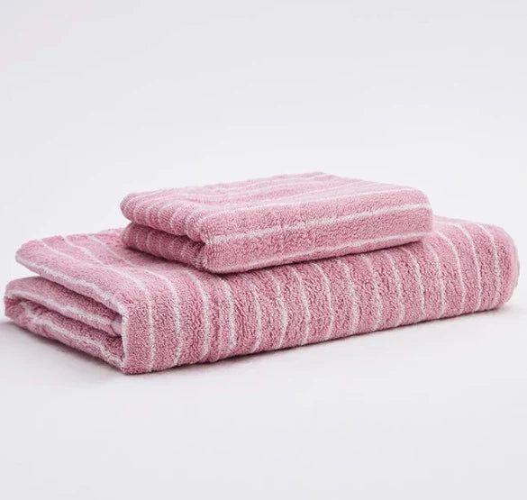 Striped Geometric Rhombuses Cotton Soft Towels