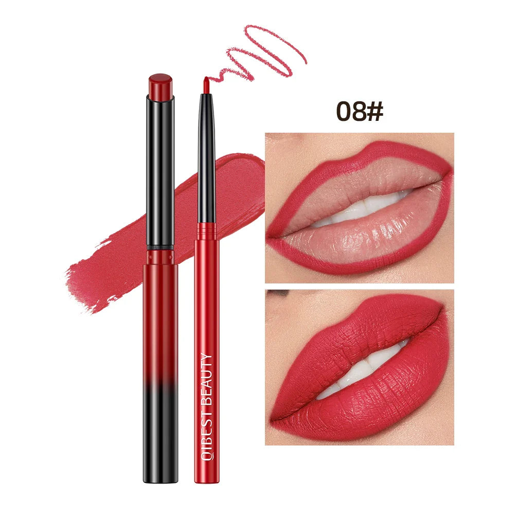 2pc Lipstick Lip liner Pencil Waterproof Long Lasting