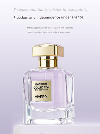 Viverol Women Long-Lasting Light Perfume Fresh Elegance Wisteria Flower Fragrance Gift Box