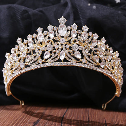 Bridal Luxury Crystal Tiara For Women