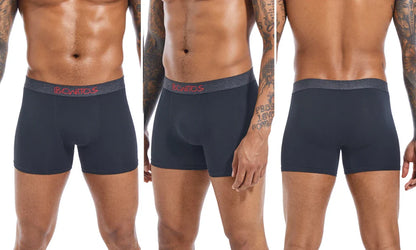 4pcs Men Underwear Cotton Boxer Shorts
