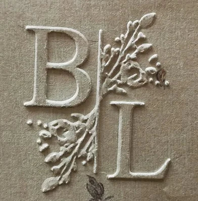 Custom Initials Embosser stamp,Book Embosser Personalized Wedding Embossing Stamp, Address Stamp, Form the Library Embosser