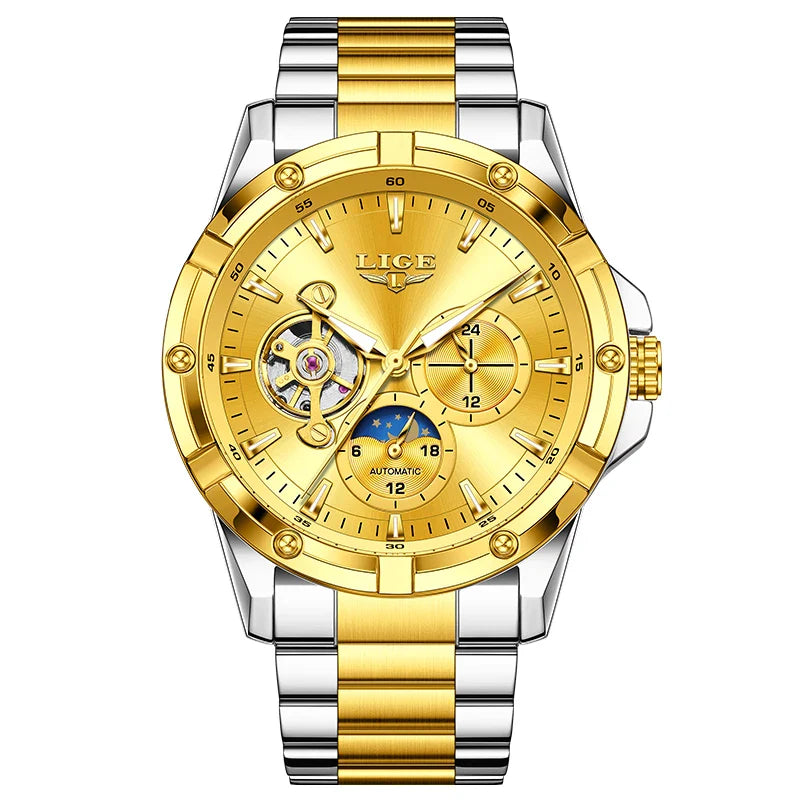 Men's Luxury Sports Waterproof Mechanical Wristwatch