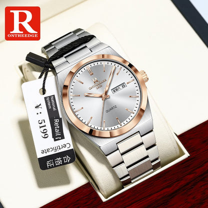 Super Player Genuine Automatic Swiss Green Waterproof Water Quartz Mechanical Watch