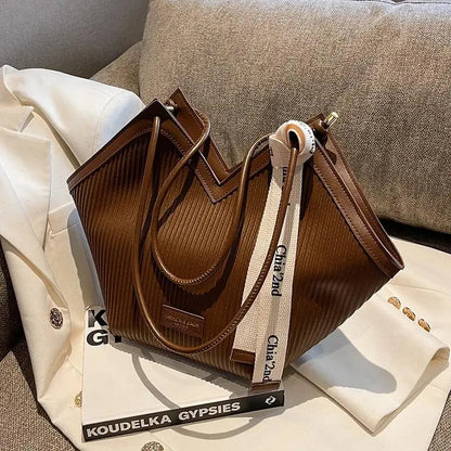 Women's Big Shoulder Tote Bag Casual All-match Canvas