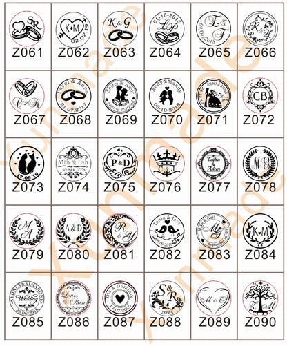 Custom Initials Embosser stamp,Book Embosser Personalized Wedding Embossing Stamp, Address Stamp, Form the Library Embosser
