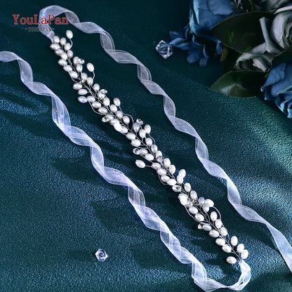 Wedding Dress Belt Sash for Woman Bridal Bridesmaid Floral Belt