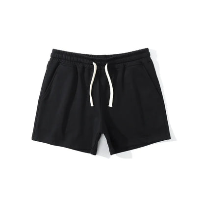 Cotton Running Shorts For Men Gym Fitness Home Casual Sport Underwear Yoga Workout Training Loose Boxers Super Short Pants Sweat
