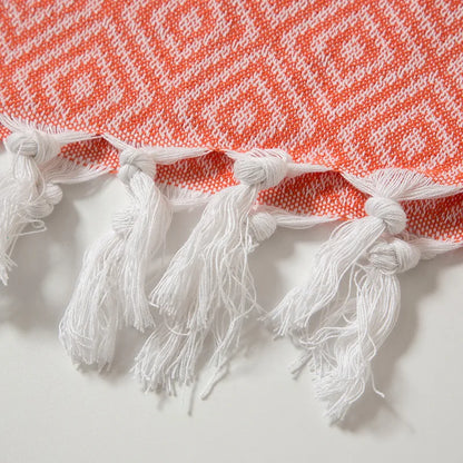 Turkish Beach Towel Oversized (40"x70") - Sand Free, Extra Large, Ultra Soft,Compact & Lightweight for TravelQuick Drying