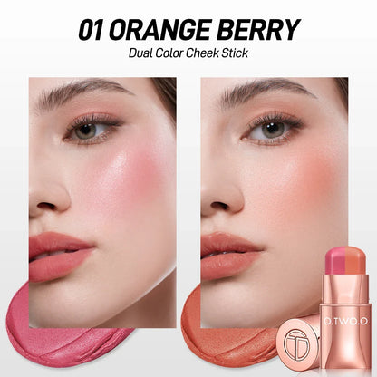 Makeup Multi-Stick 3-in-1 Lipstick Eye Cheek Smooth Light Longwear Cream