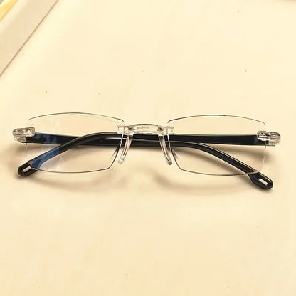 6PCS Women Vintage Square Reading Glasses, Anti-Blue Light Polycarbonate Lens