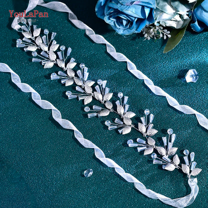Wedding Bridal Rhinestone Dress Sash Belts for Women Wedding Jewelry Accessories