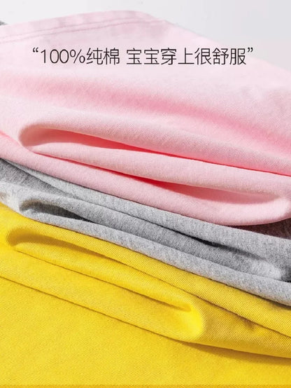 Kids T Shirt Cute Lemon Fruit Cartoon Bike Printed Tops Tee Short Sleeve Graphic Summer Fashion Boy Girl Clothing Unisex T-shirt