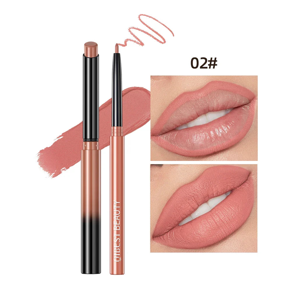 2pc Lipstick Lip liner Pencil Waterproof Long Lasting