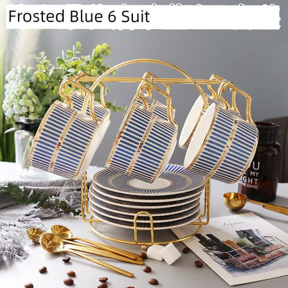 Luxury Gold Plated Ceramic Dinnerware