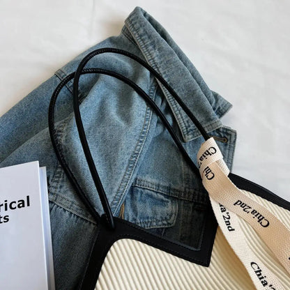 Women's Big Shoulder Tote Bag Casual All-match Canvas