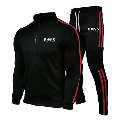 Men's Sport Casual Sweatshirt & Pant two-piece set