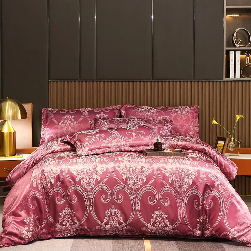 European Soft Fabric Luxury Duvet Cover Set - 3pcs (2)
