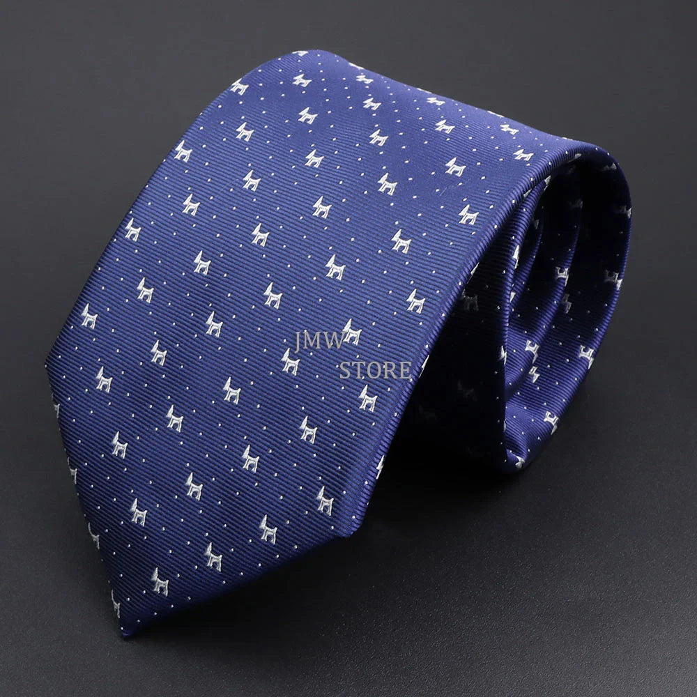 Elegant Men's Tie in Various Designs for Business or Wedding