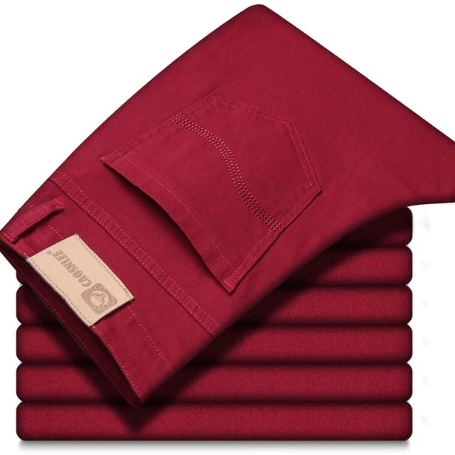 Fashion Straight Classic Fit Soft Male Jeans