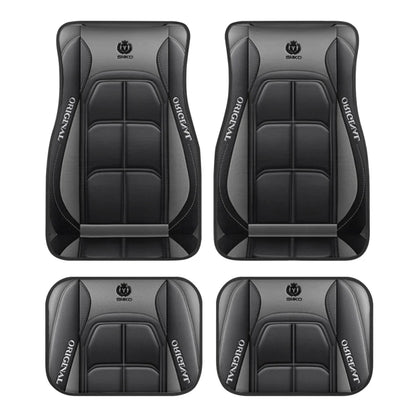 4pcs Y Car Floor Mats - Rug Pads with Non-Slip Backing, Washable, Universal Fit Car Protection Pad Auto Interior Accessories