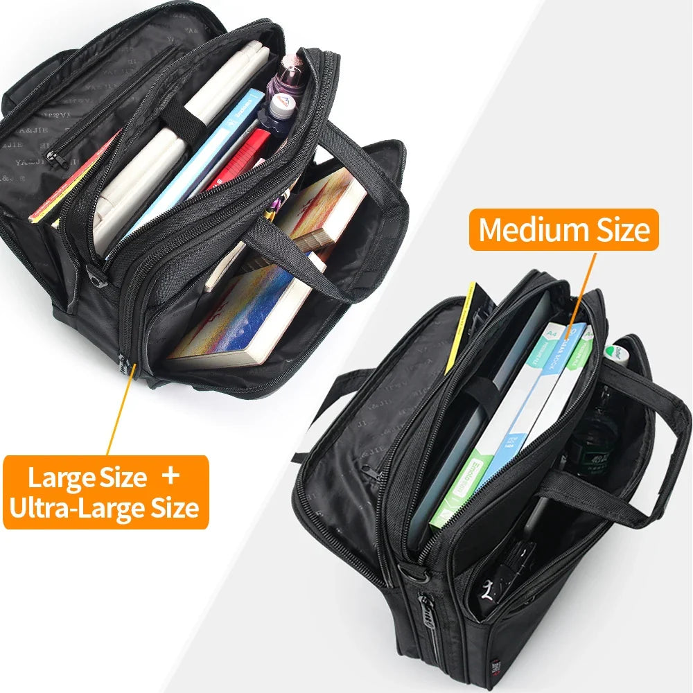 Large Capacity Business Briefcase in three sizes 15.6 inch, 17 inch & 19 inches