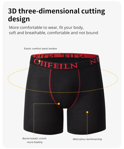5/10 Pack Multi-size Men's Short Boxers Leisure Sports Elastic Waist