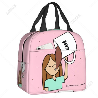 Thermal Insulated Women Lunch Bag