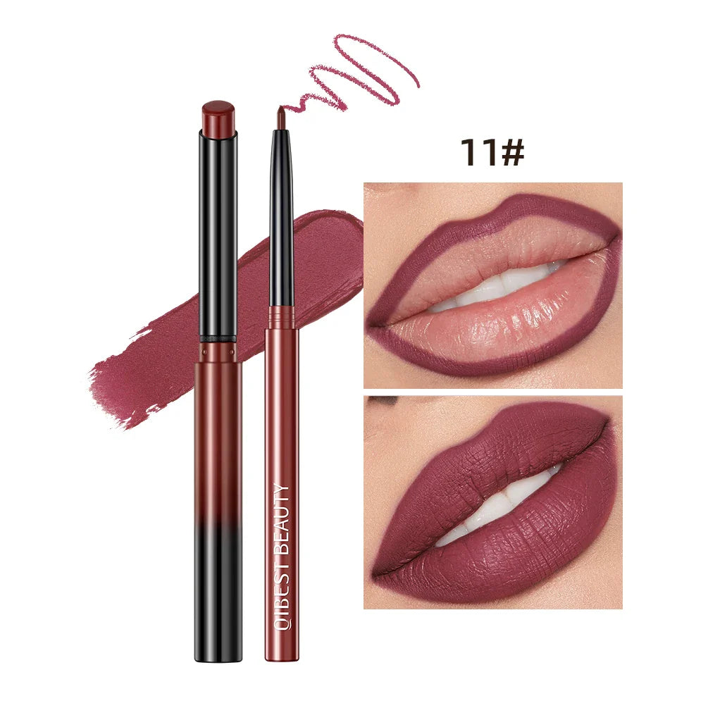 2pc Lipstick Lip liner Pencil Waterproof Long Lasting