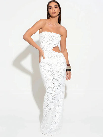 Off-shoulder Backless Sexy Maxi Women Dress