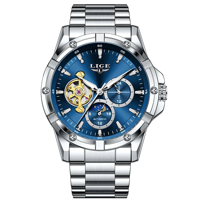 Men's Luxury Sports Waterproof Mechanical Wristwatch