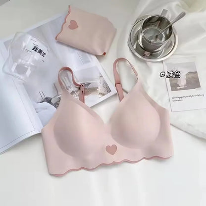 Women's Bra No Wire Pure Comfort Upper Support Sling Adjustable Back