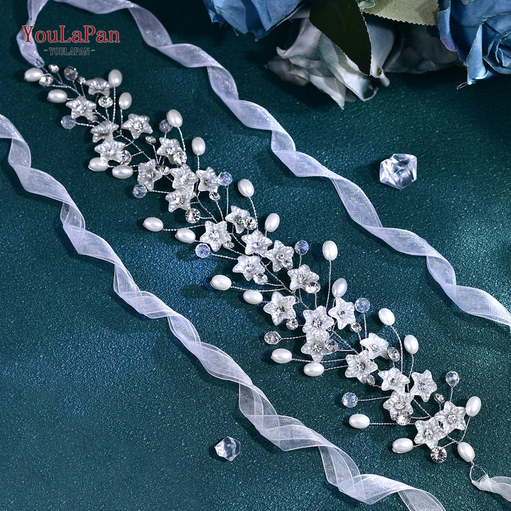 Wedding Bridal Rhinestone Dress Sash Belts for Women Wedding Jewelry Accessories