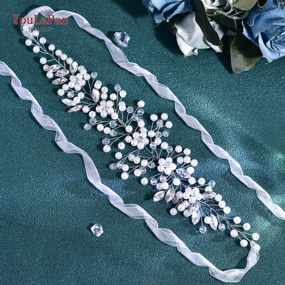 Wedding Bridal Rhinestone Dress Sash Belts for Women Wedding Jewelry Accessories