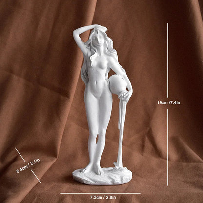 Aphrodite Greek Goddess Sculpture Statue Figurine Office Bookcase Living Room Home Decor