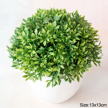 Artificial Potted Plants Bonsai Small Tree Plant Flowers Home Decor