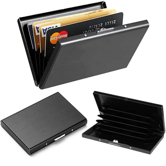 Large Capacity Anti-Scan RFID Wallet, Slim Blocking Card Protection