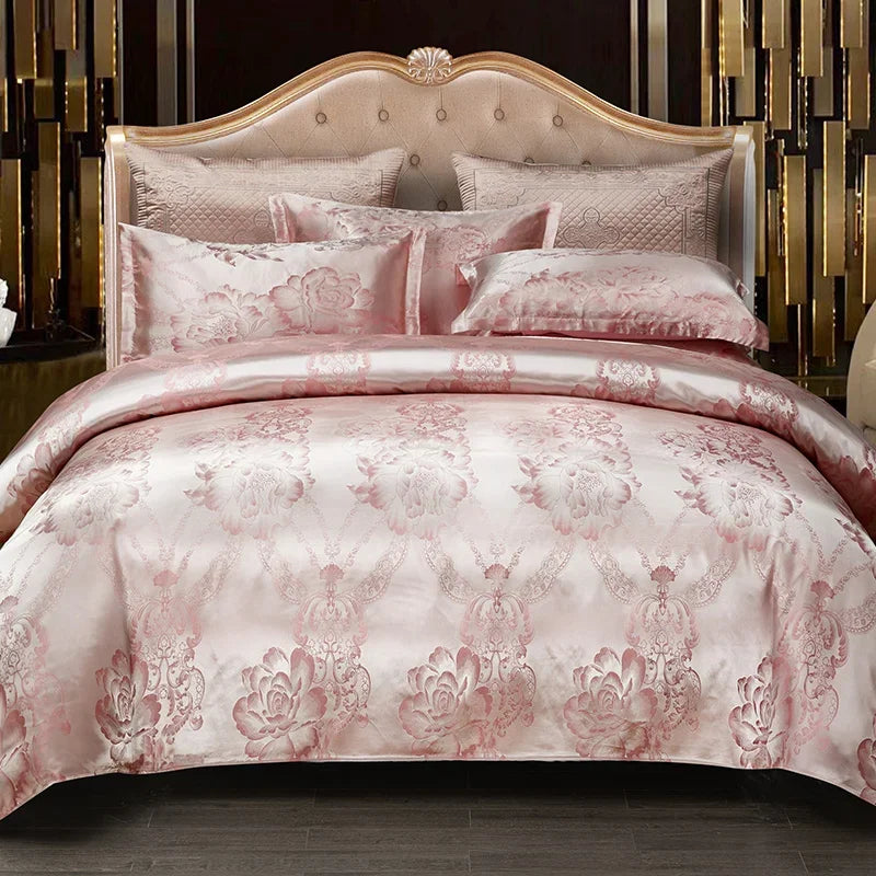 European Soft Fabric Luxury Duvet Cover Set - 3pcs
