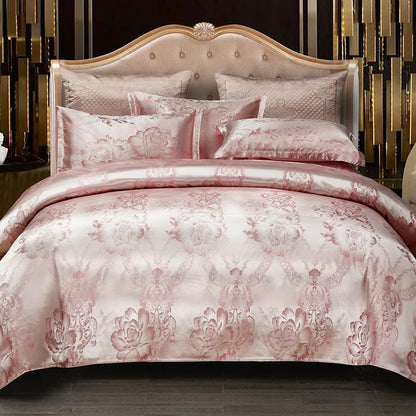 European Soft Fabric Luxury Duvet Cover Set - 3pcs