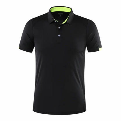 Customizable Diy Logo Quick-drying Polo Shirt For Men & Women Hiking Cycling Camping Outdoor Sports Group Clothing