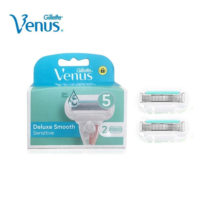 Gillette Venus 5-layer Blade Refill Razor Blades Extra Smooth Sensitive Skin Soap Bar for Women Body Shaving
