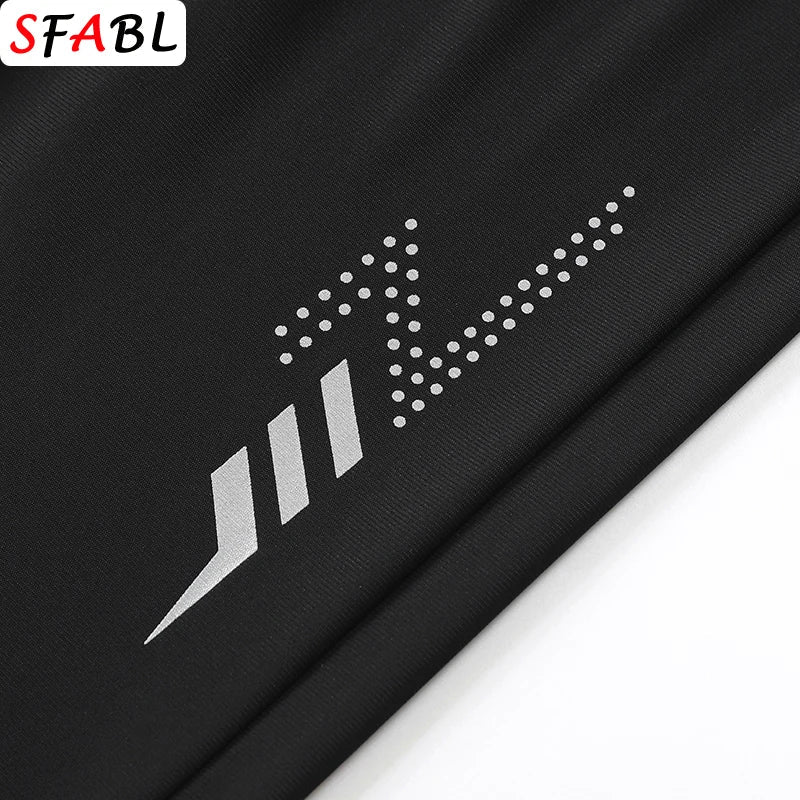 3 Pieces Men's Running Shorts Sports Gym Quick Dry Workout Training Fitness Jogging Short Pants