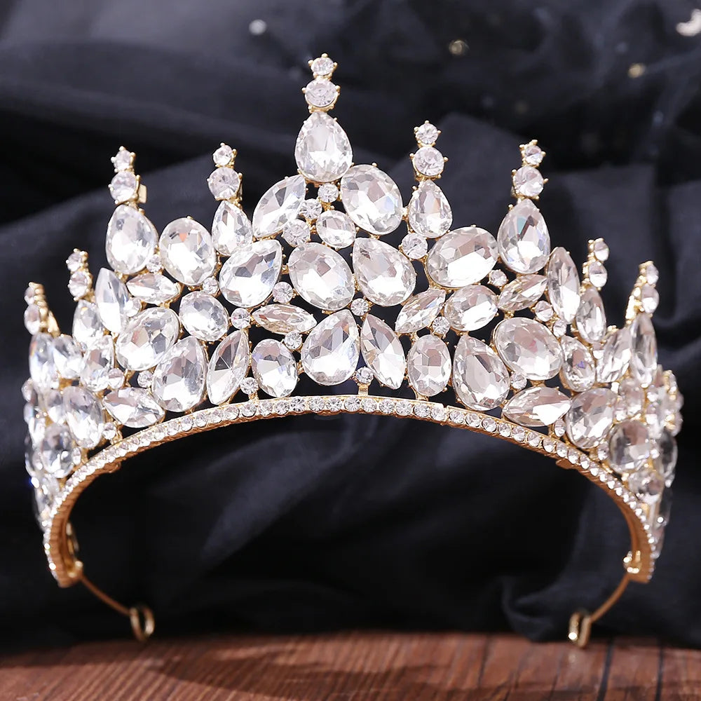 Bridal Luxury Crystal Tiara For Women