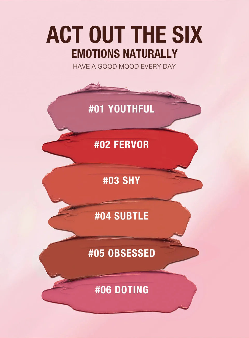 Lipstick Blush Stick 3-in-1 Eyes Cheek and Lip Tint Waterproof Lightweight Cream