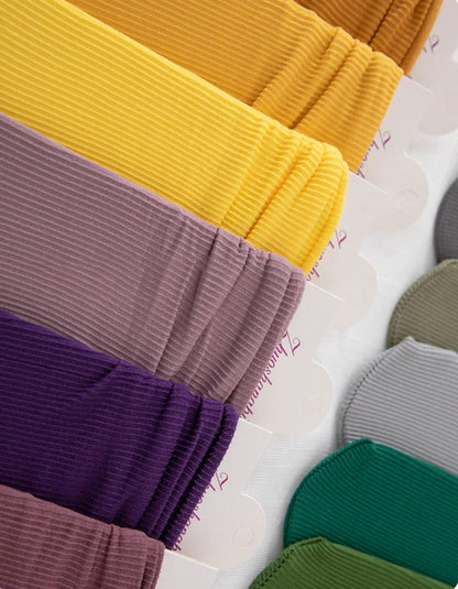 Multicolor Solid Color Ice Silk Velvet Mid Tube Women summer Socks Soft Thin