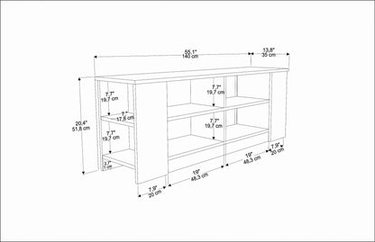 Space 55" Wide TV Stand for TVs up to 65'' | Media Console