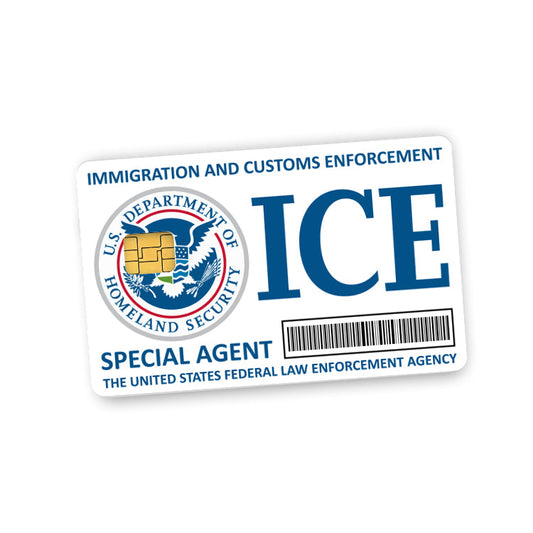 ICE Special Agent credit card skin decal product view